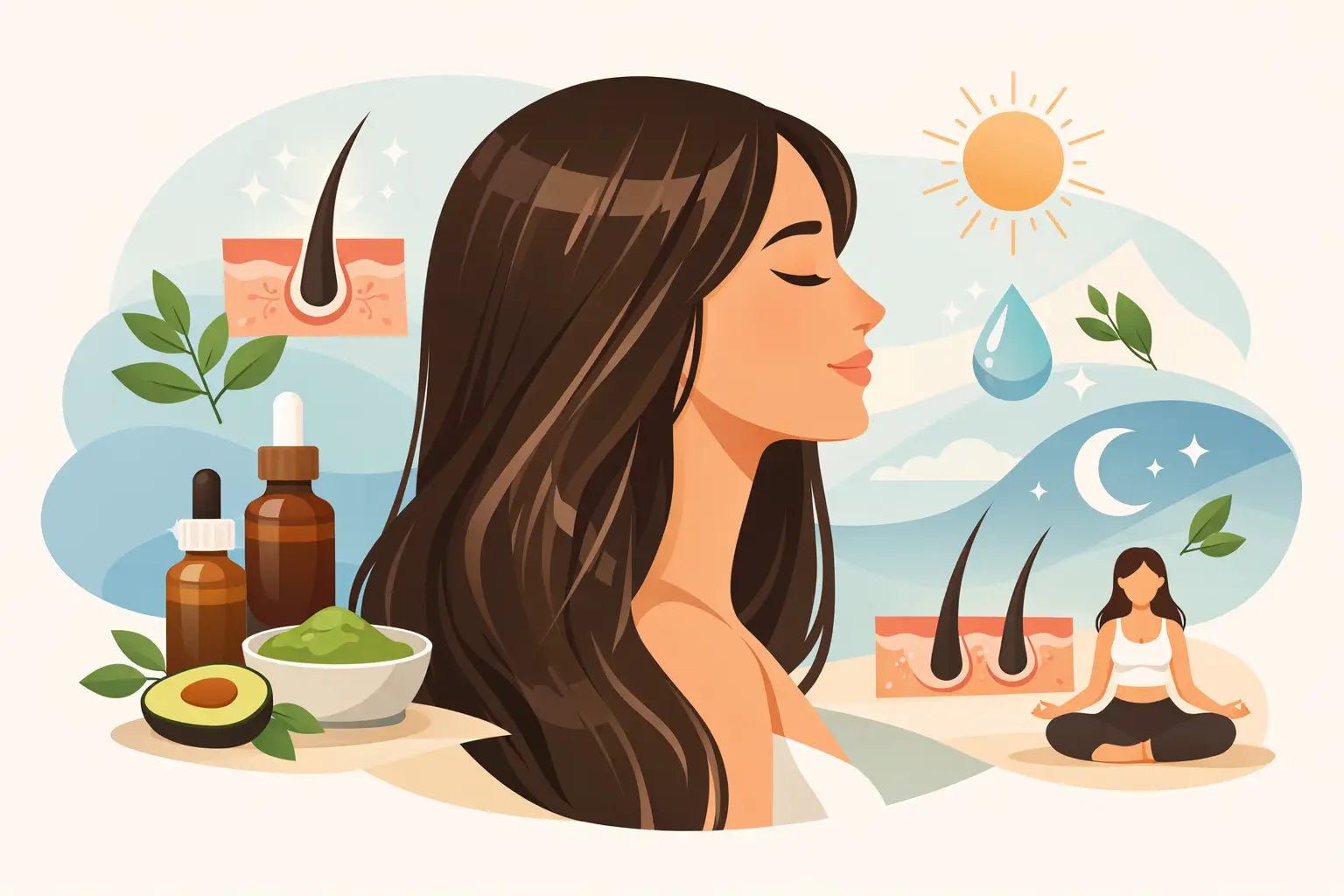 Hvordan støtte hårvekst naturlig - Forge