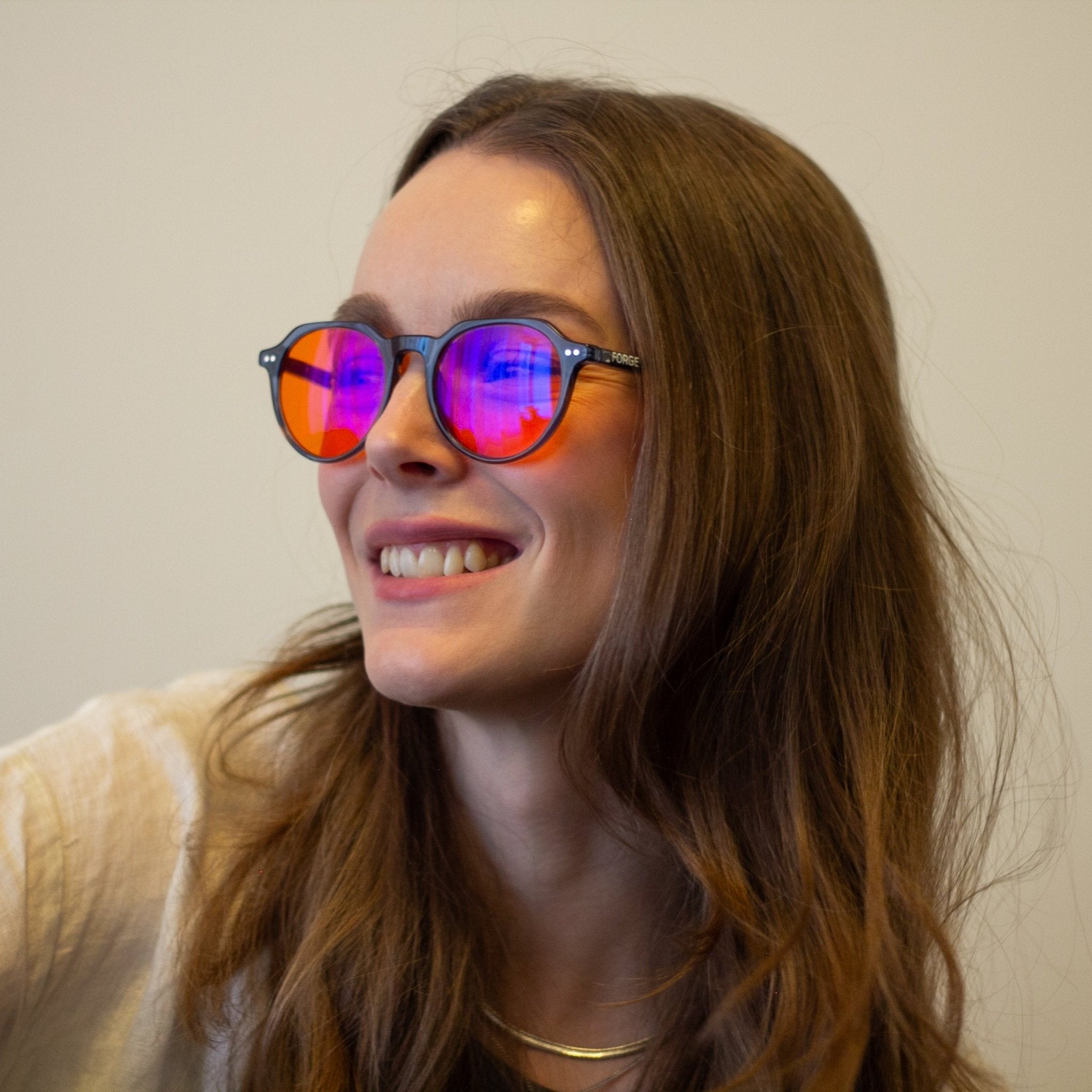 Forge 100% Blue Light Blocking Glasses - Orange Lens - Forge