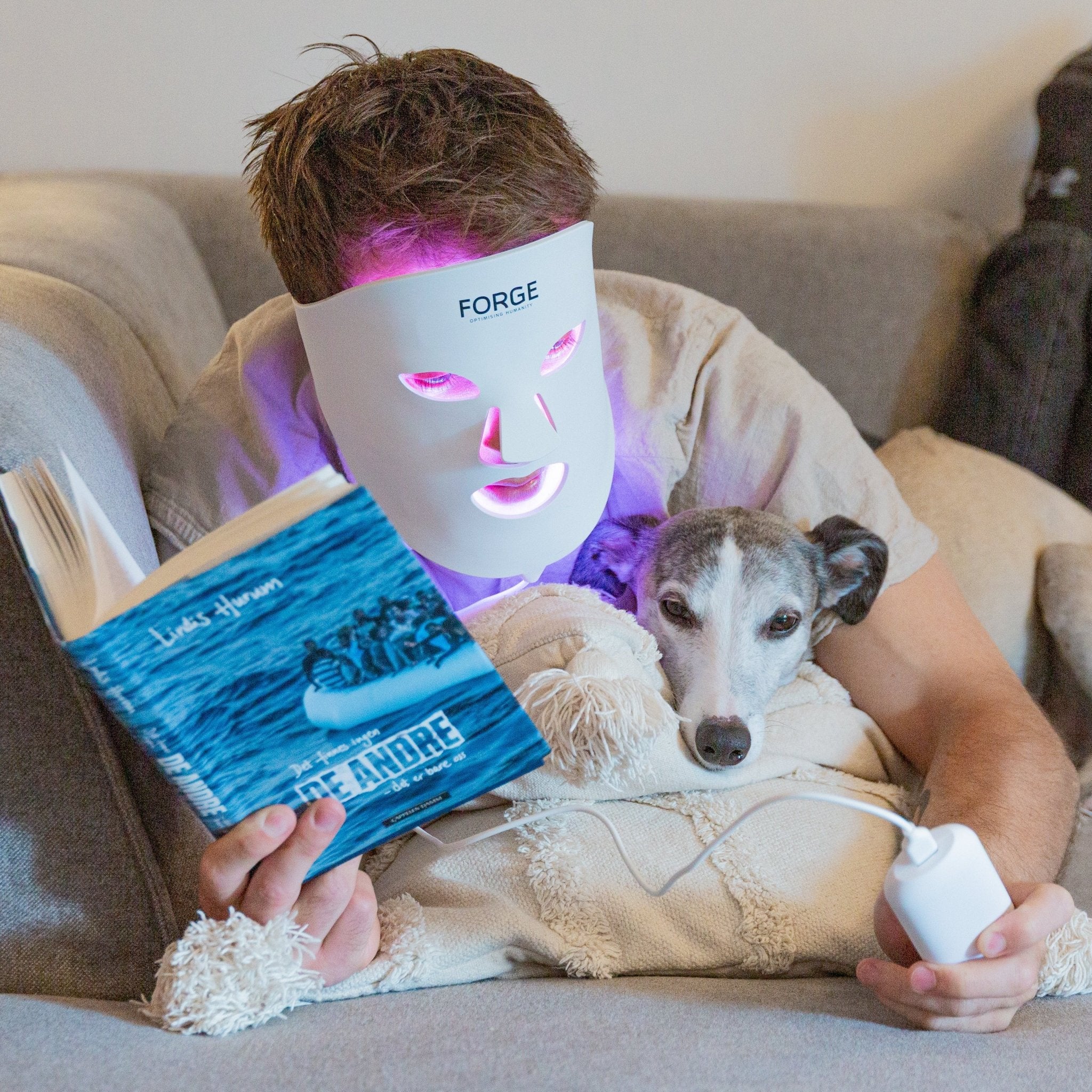 Forge Multi - colour LED Light Therapy Face Mask - Forge