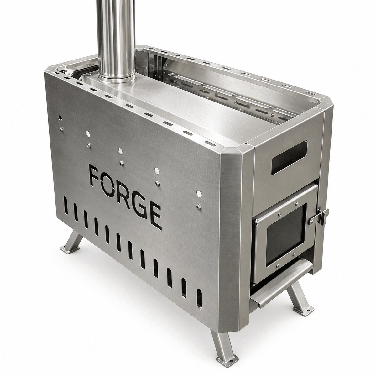 Forge Nordic Sauna Tent – Complete Package for 8–10 People - Forge - Optimising Humanity