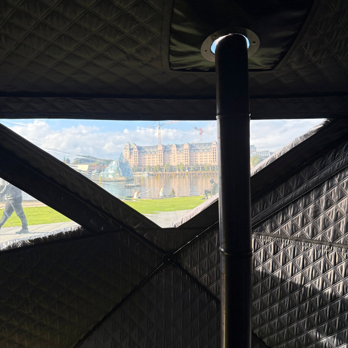 Forge Nordic Sauna Tent – Complete Package for 8–10 People - Forge - Optimising Humanity