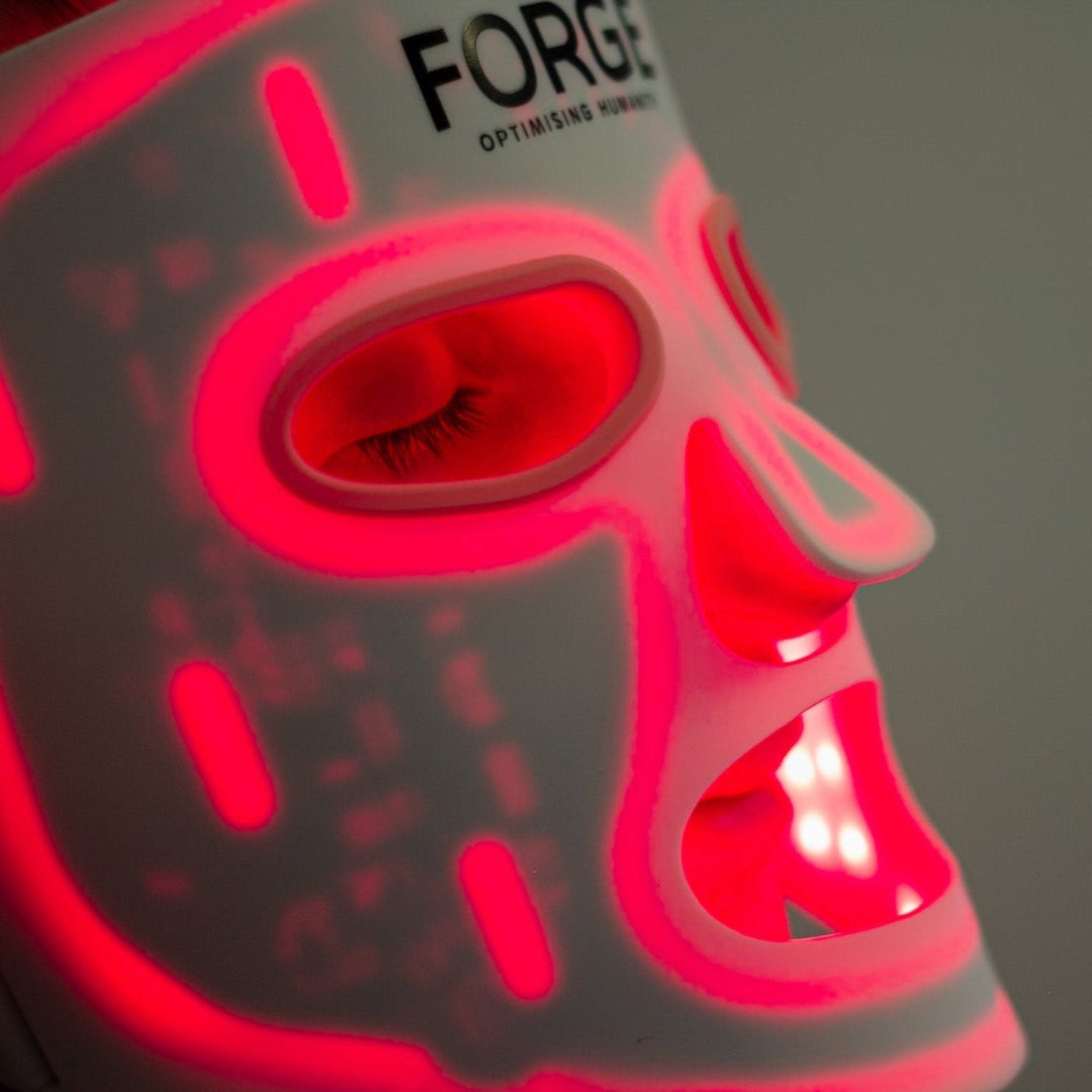 Forge Premium Red Light Mask + Neck Piece - Forge