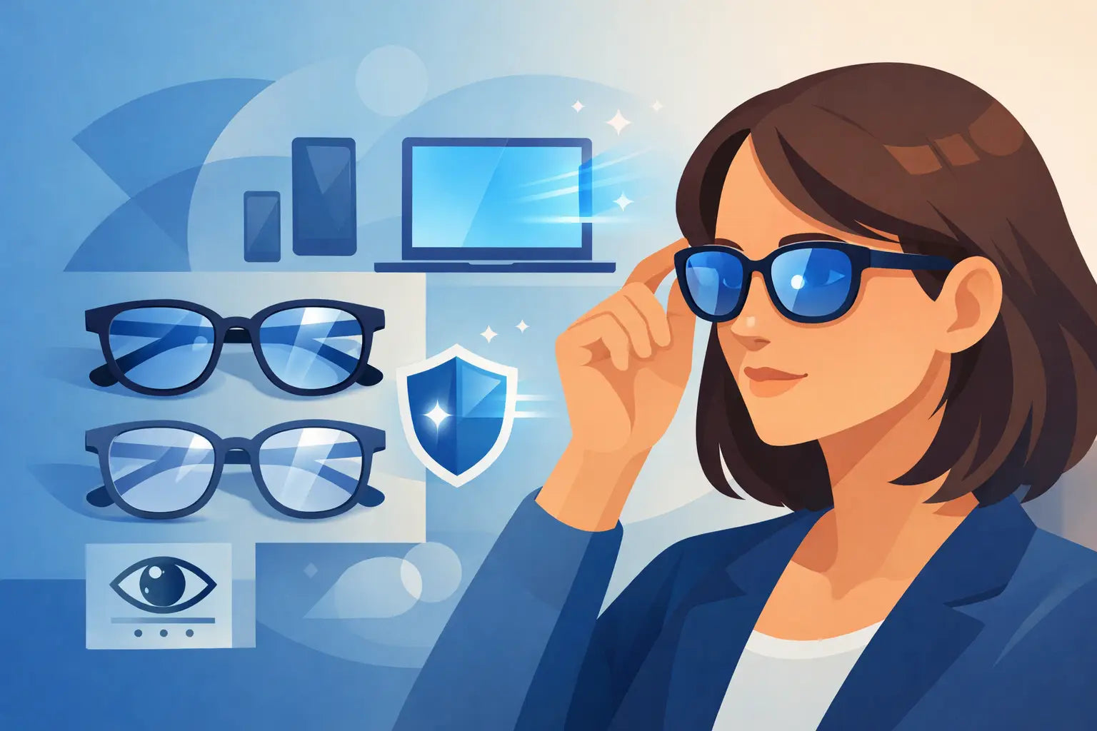 Hvordan velge blålysbriller riktig