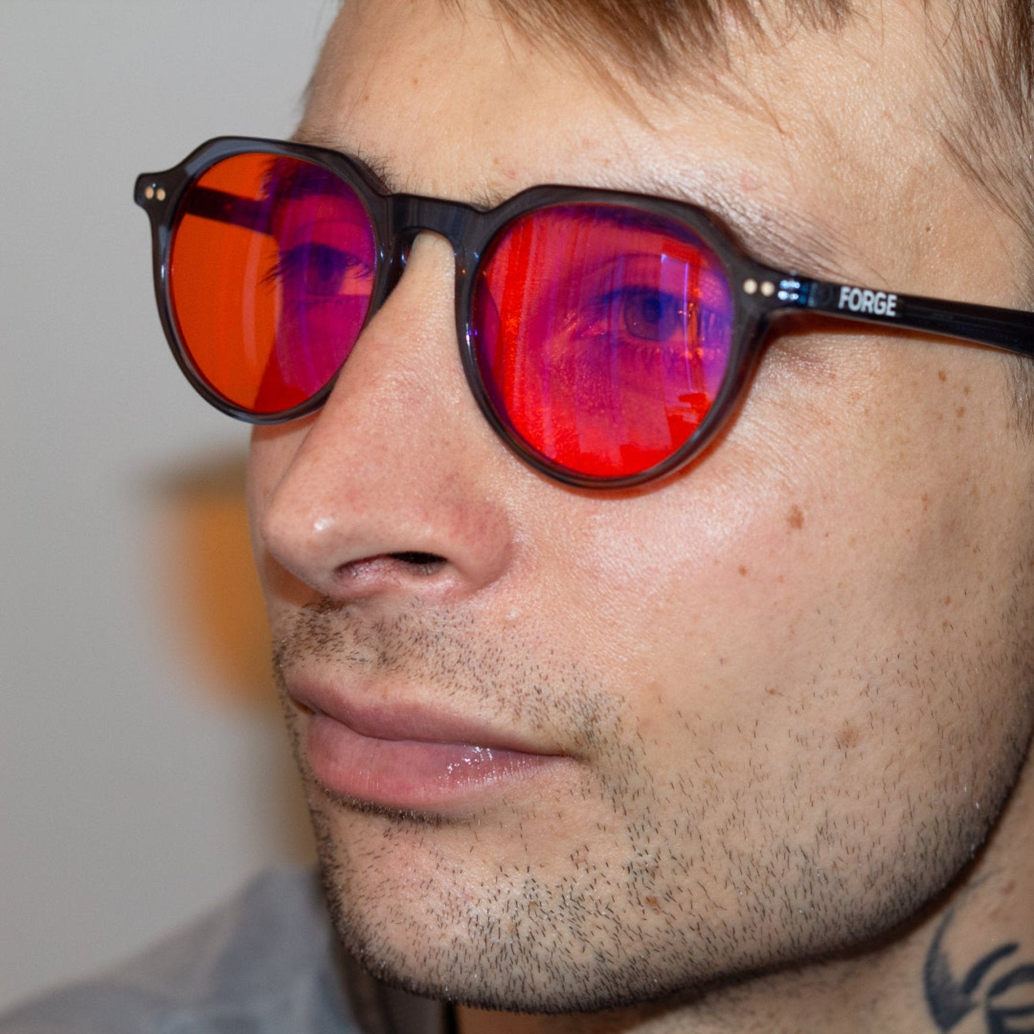Forge 100% Blue Light Blocking Glasses - Orange Lens - Forge