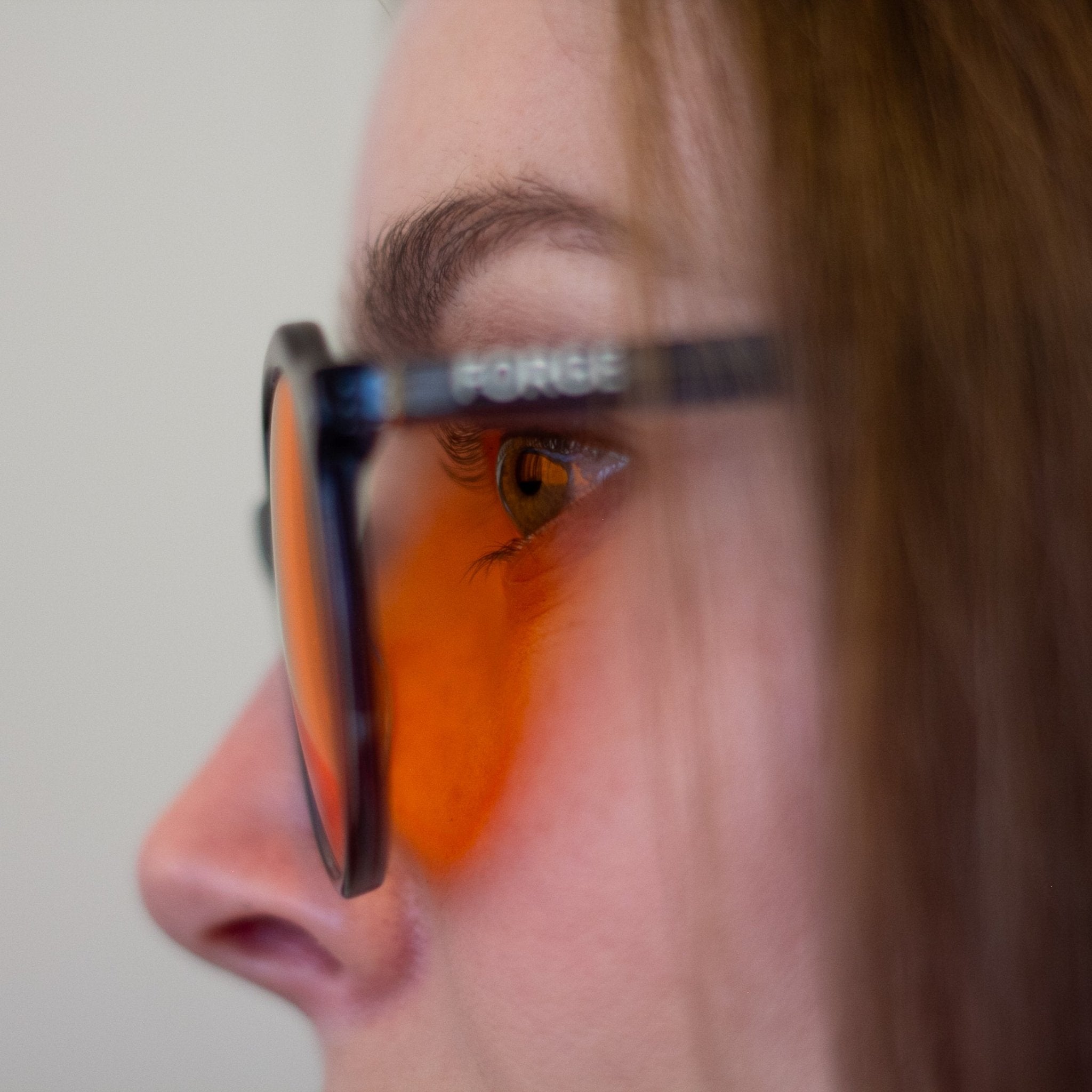 Forge 100% Blue Light Blocking Glasses - Orange Lens - Forge