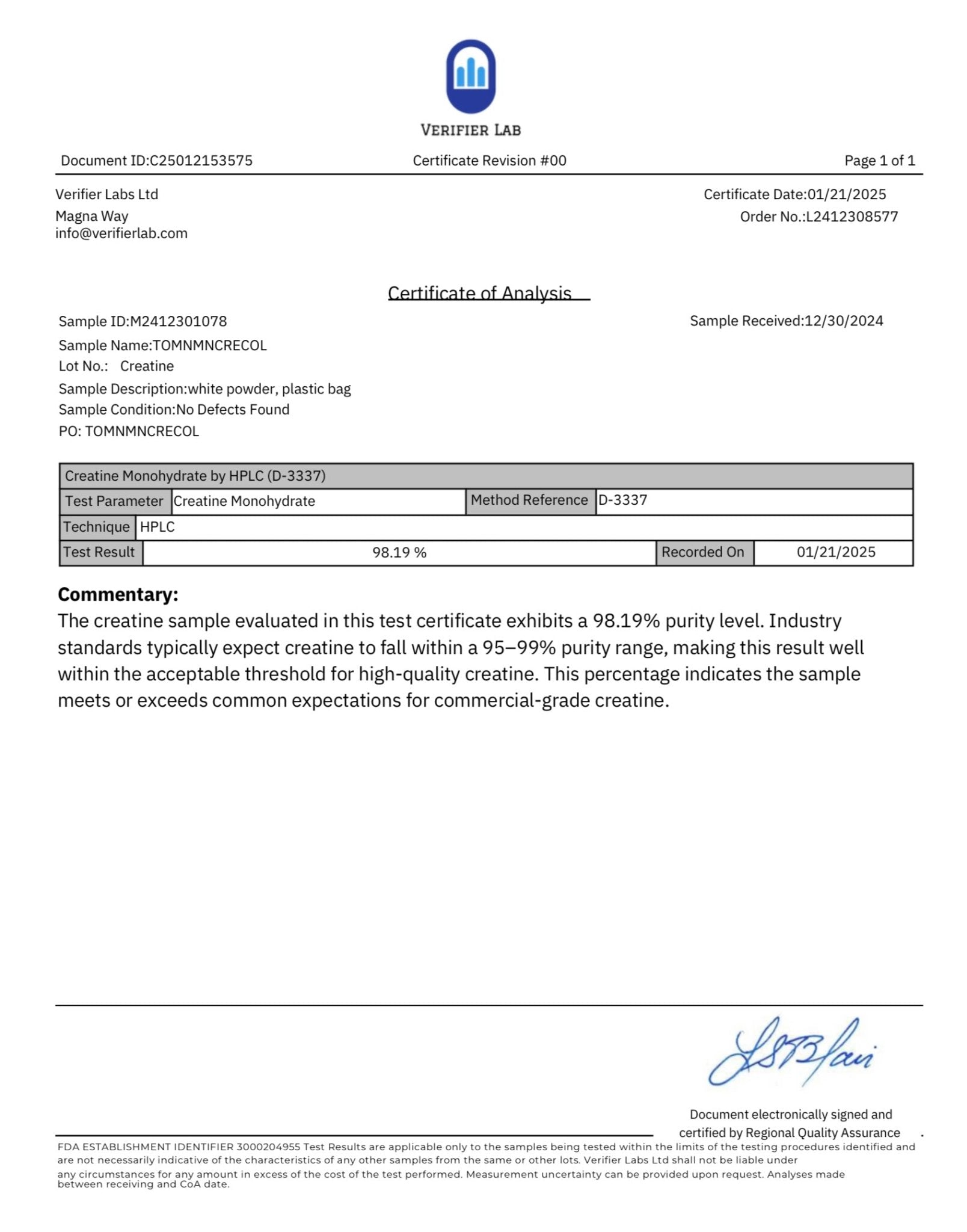 Forge Creatine+ Performance Blend - Forge