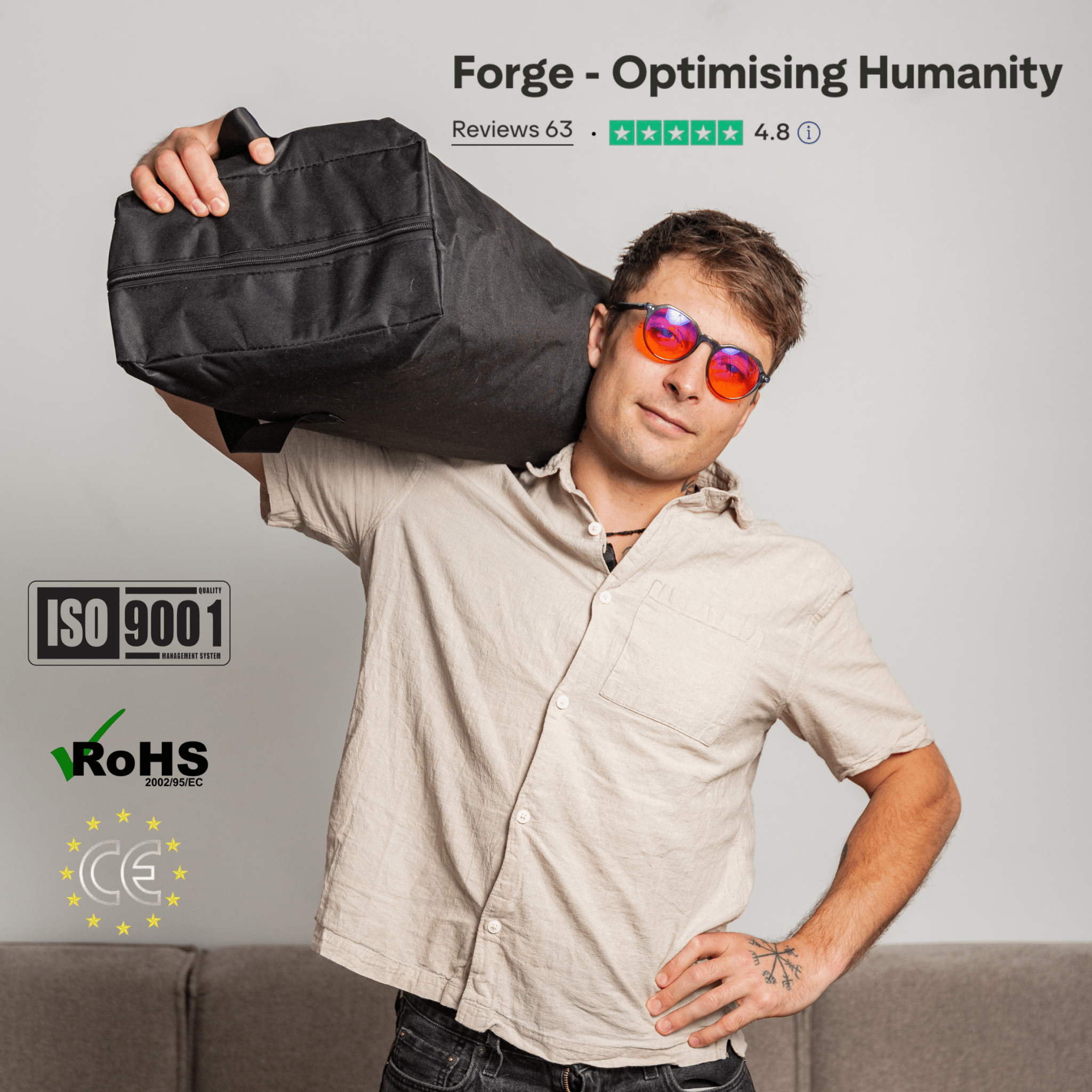 Forge Full Body Infrared Sauna Blanket - Forge