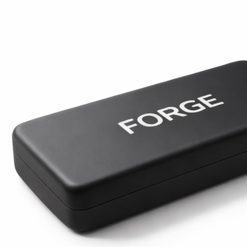 Forge Glasses Case + Cleaning Wipe - Forge