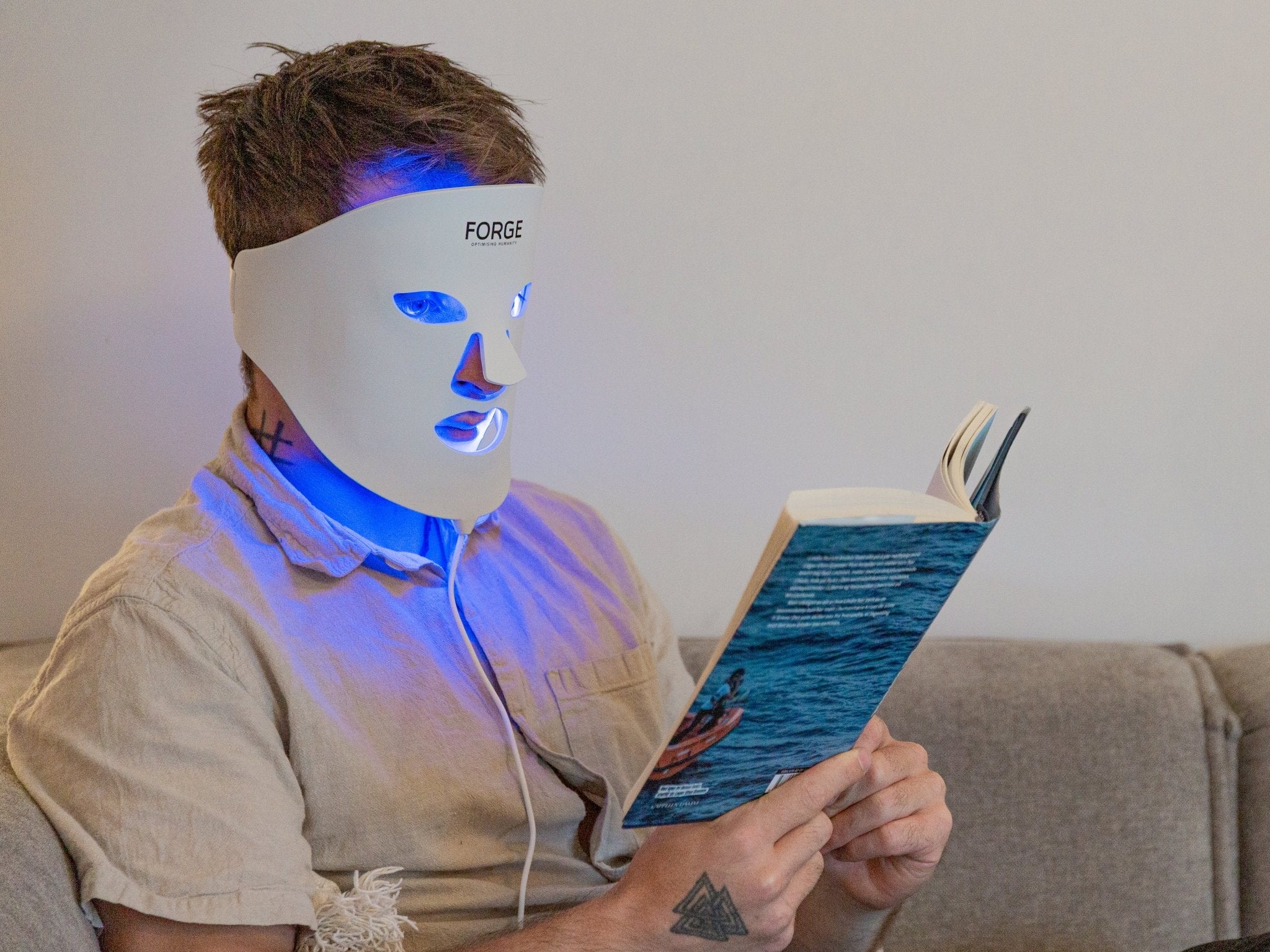 Forge Multi - colour LED Light Therapy Face Mask - Forge