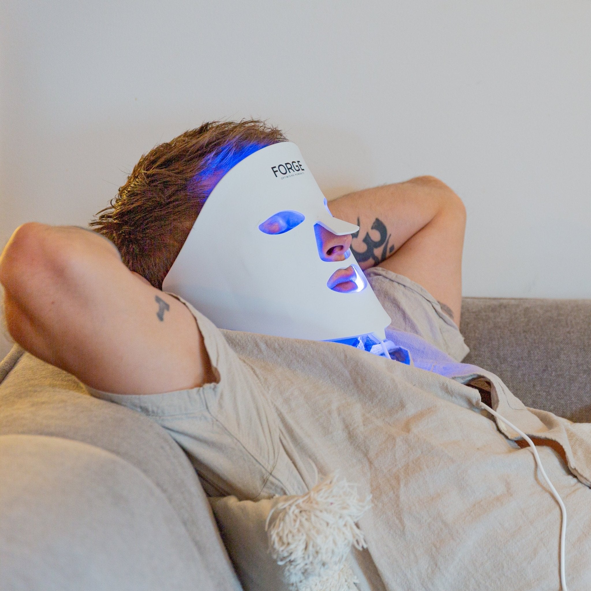 Forge Multi - colour LED Light Therapy Face Mask - Forge