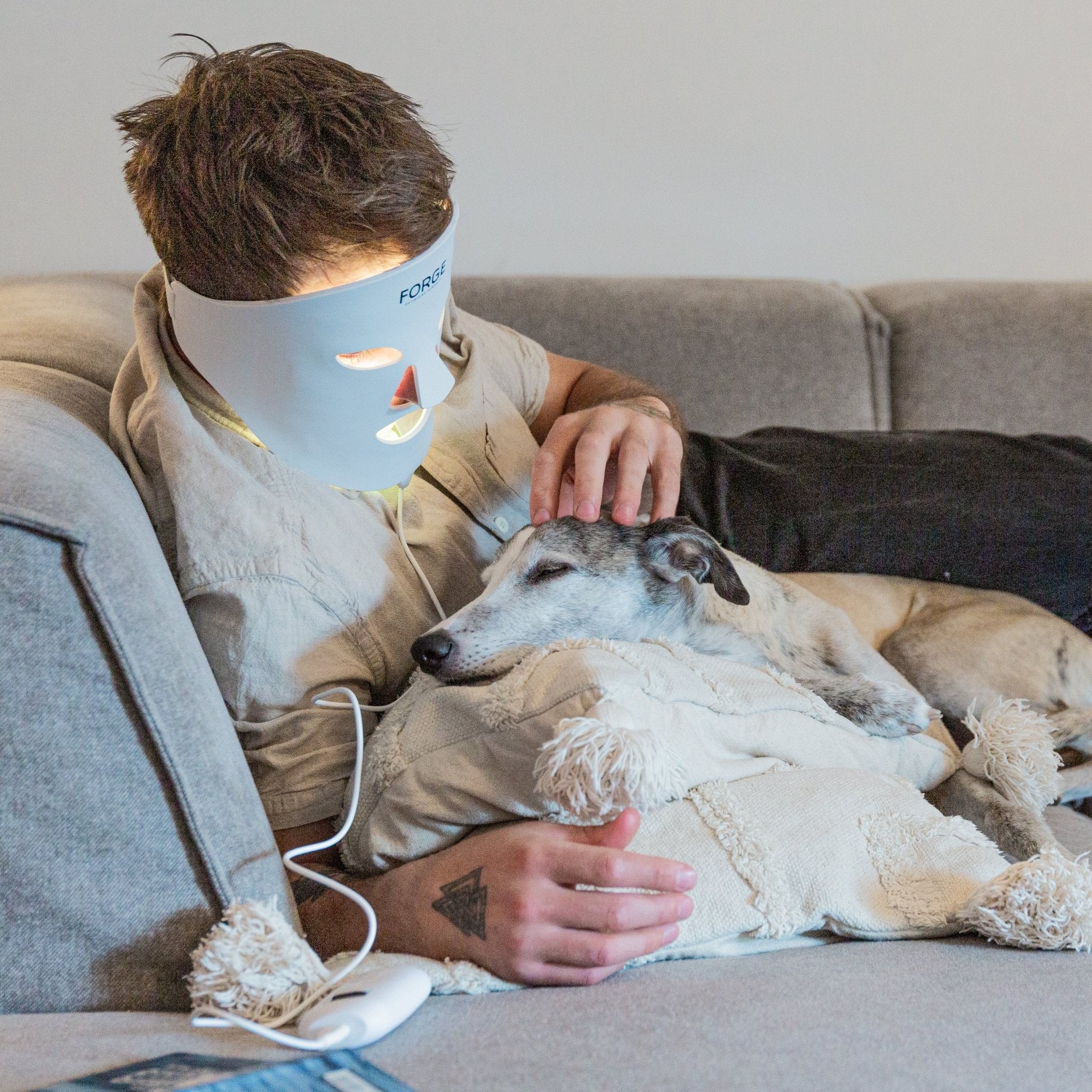 Forge Multi - colour LED Light Therapy Face Mask - Forge