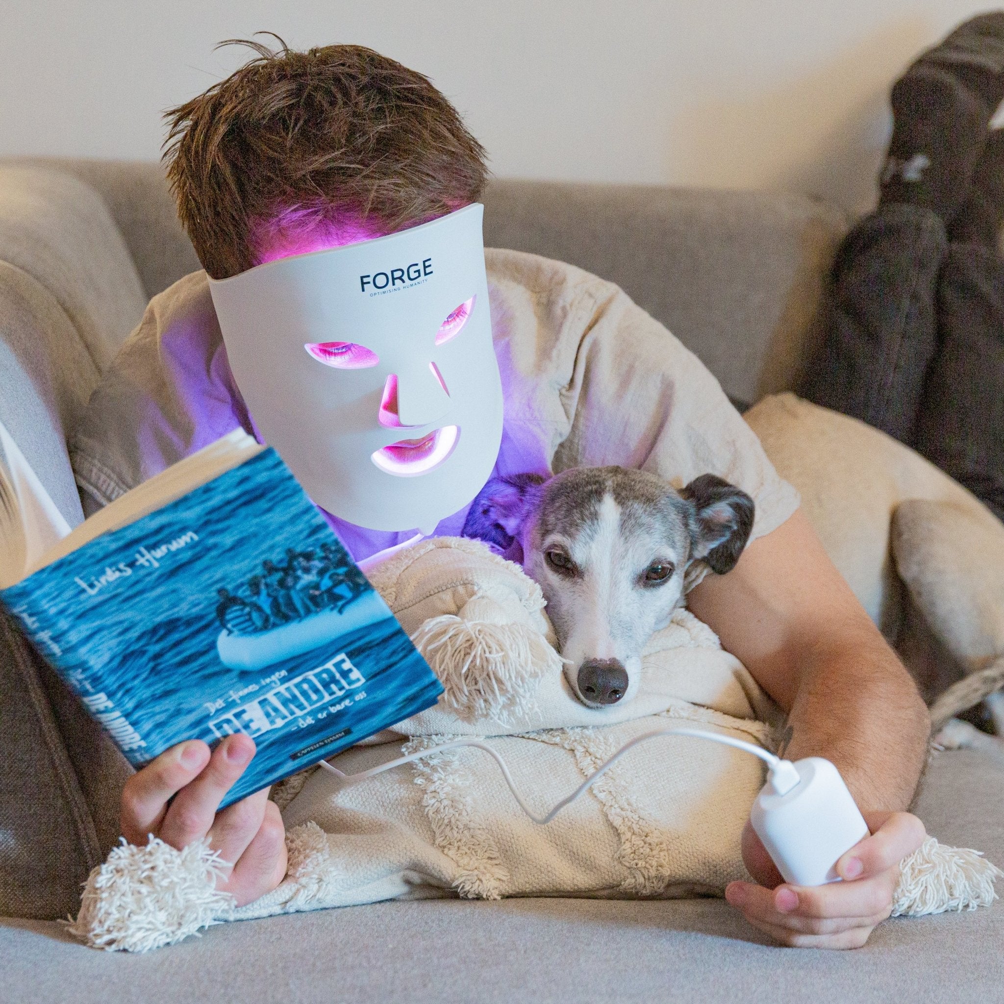 Forge Multi - colour LED Light Therapy Face Mask - Forge