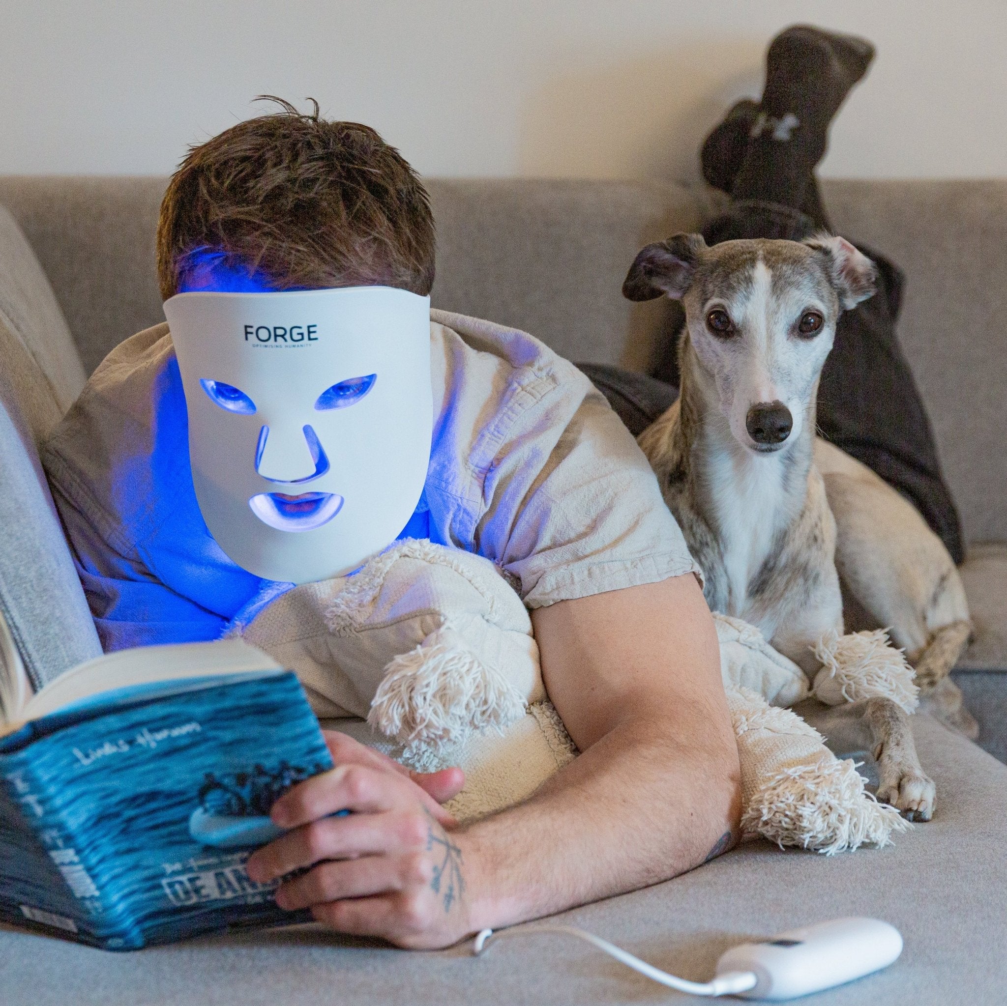 Forge Multi - colour LED Light Therapy Face Mask - Forge