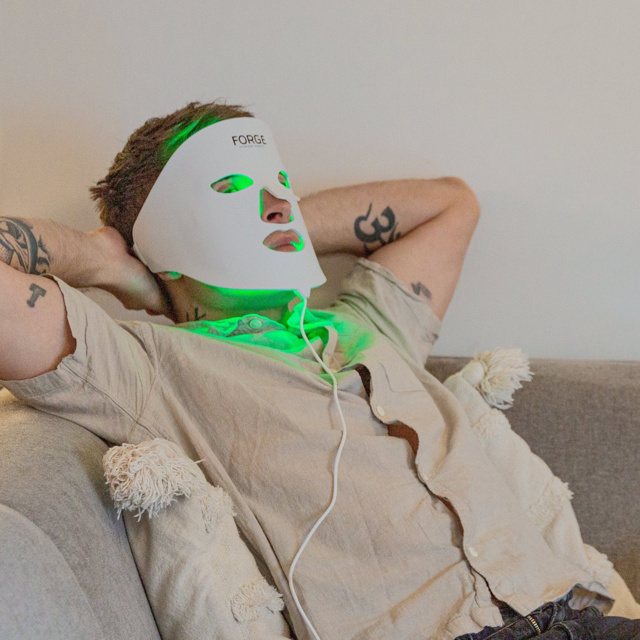 Forge Multi - colour LED Light Therapy Face Mask - Forge