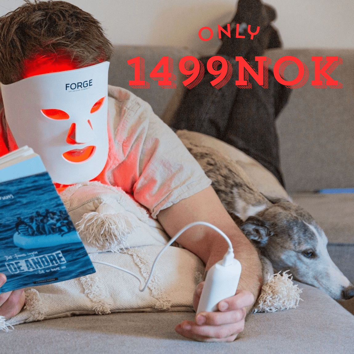 Forge Multi - colour LED Light Therapy Face Mask - Forge