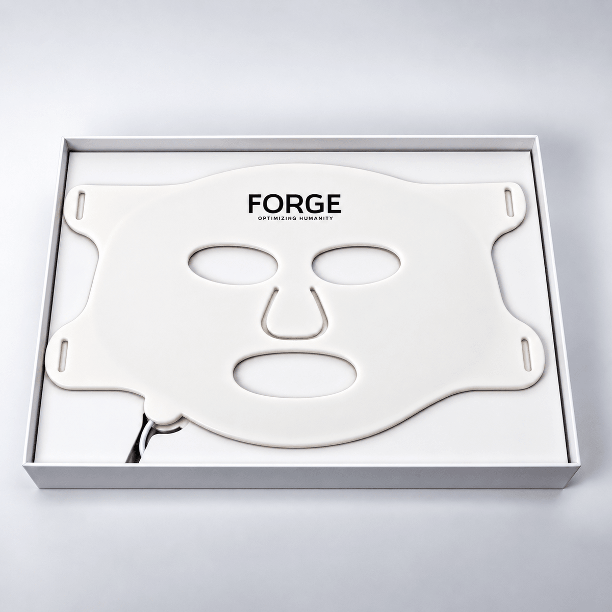 Red Light Therapy LED Face Mask + Neck Piece - Forge - Optimising Humanity