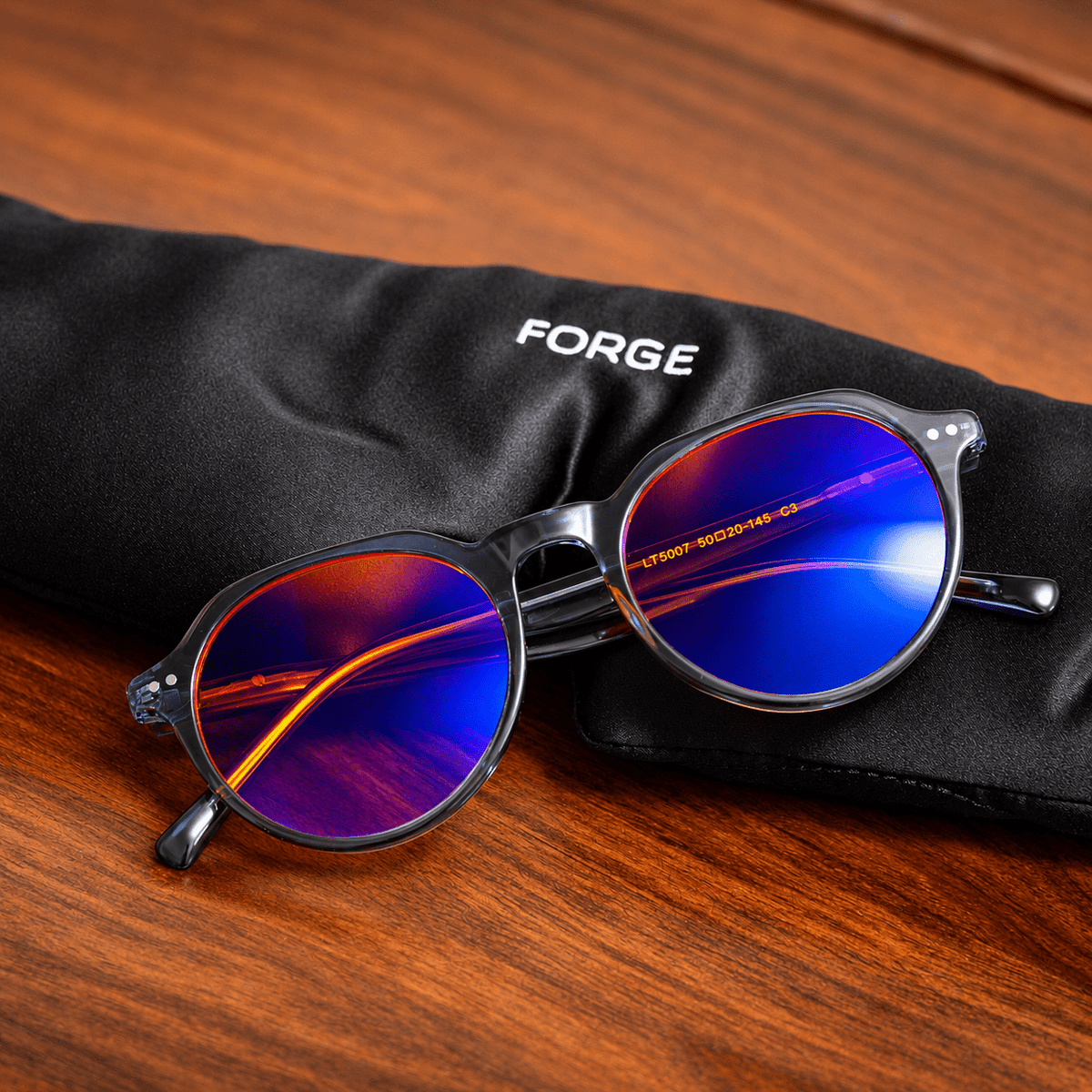 Sleep Optimisation Bundle - Blue Light Blockers & Silk Full Blackout Mask - Forge - Optimising Humanity