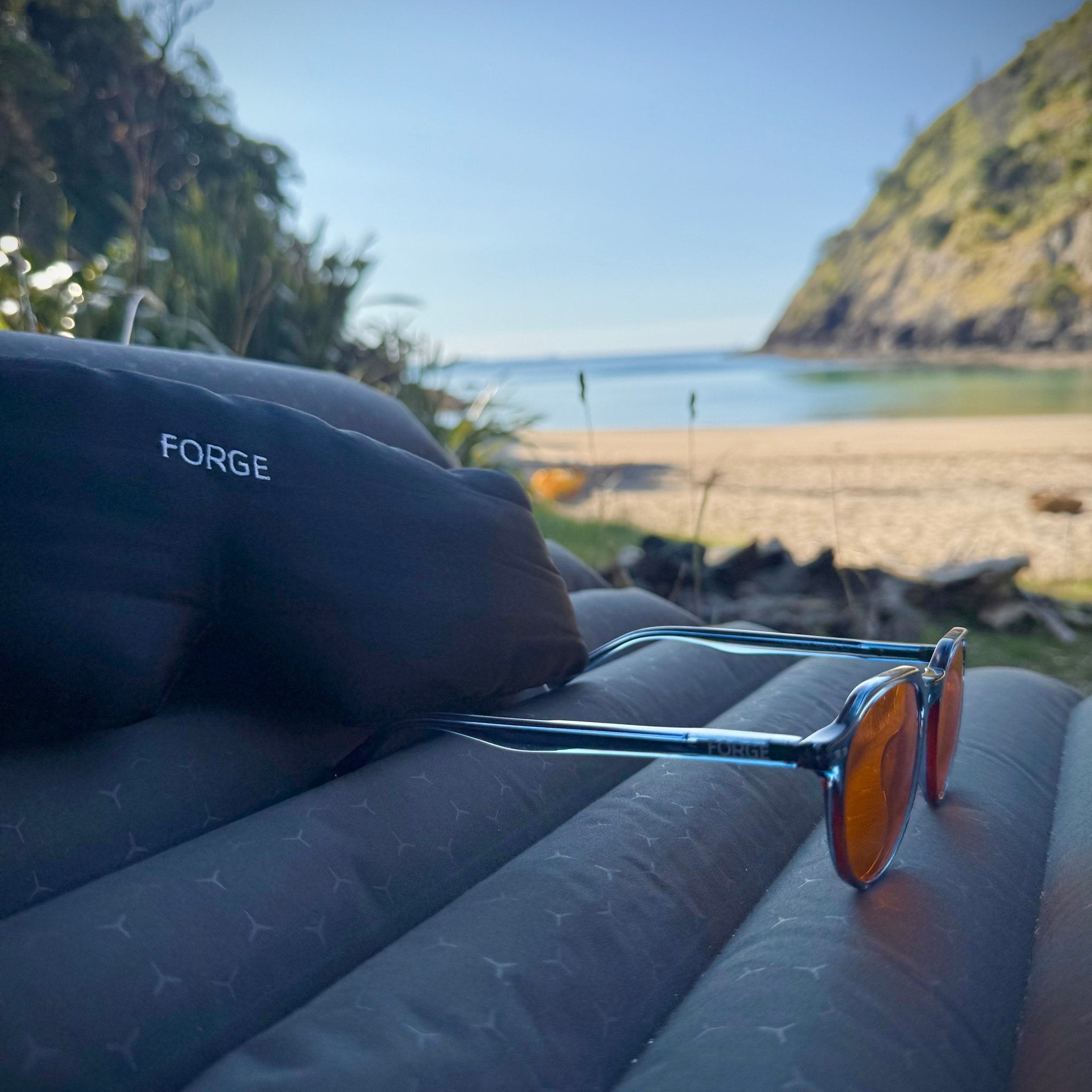 Sleep Optimisation Bundle - Blue Light Blockers & Silk Full Blackout Mask - Forge