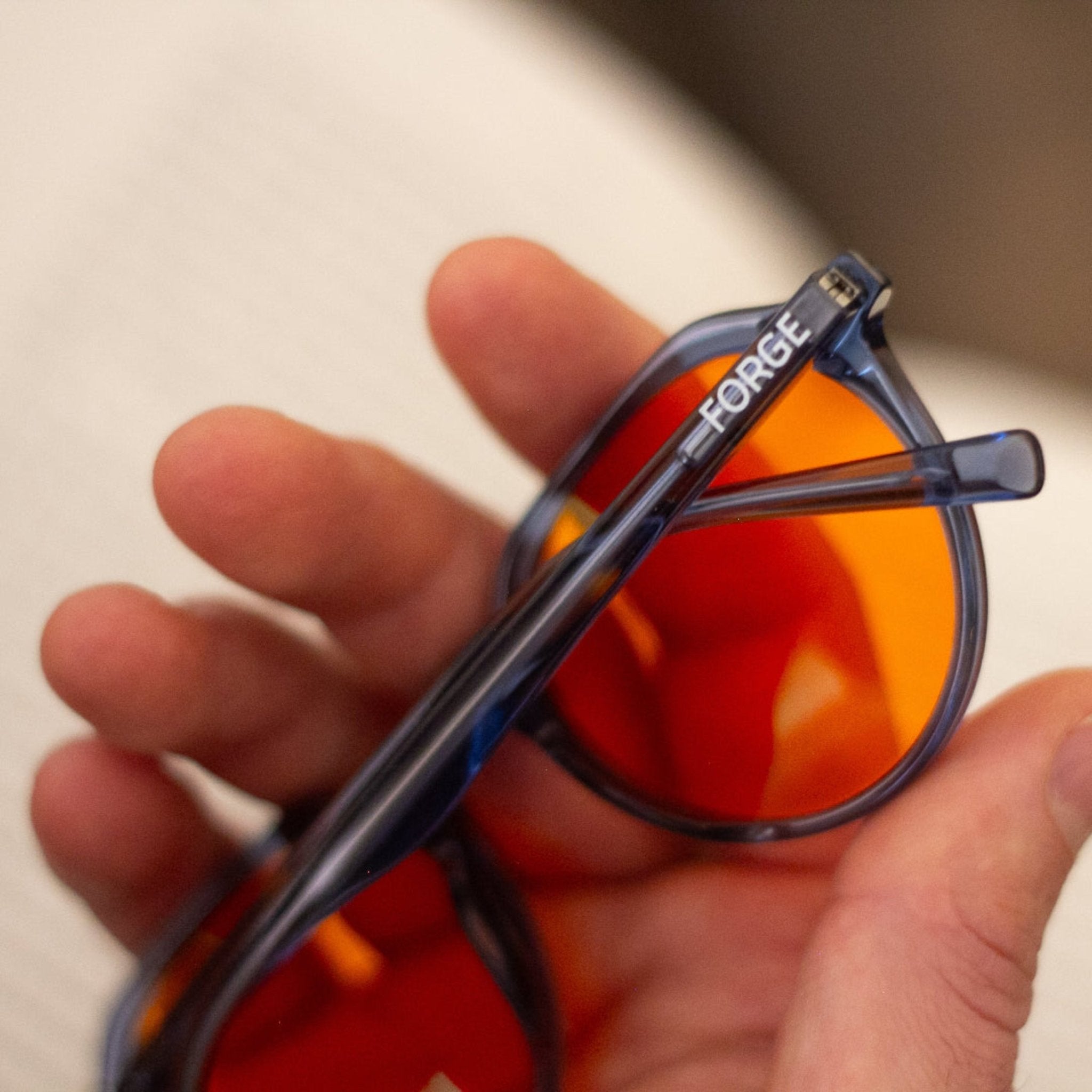 Sleep Optimisation Bundle - Blue Light Glasses + Full Blackout Silk Sleep Mask - Forge