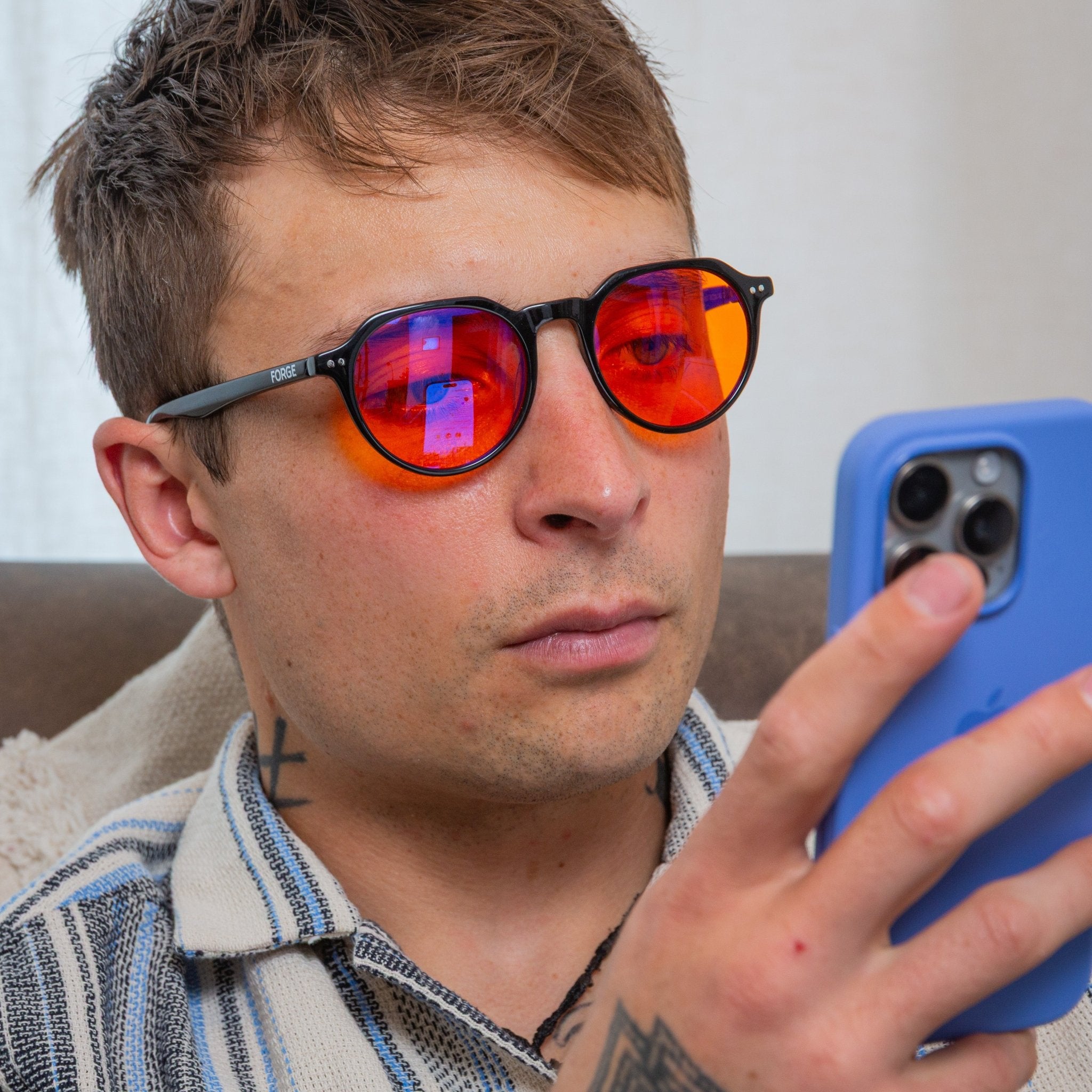 The Forge Ultimate Health Optimisation Bundle - NMN, Red Light Therapy, Sleep Mask & Blue Light Glasses! - Forge